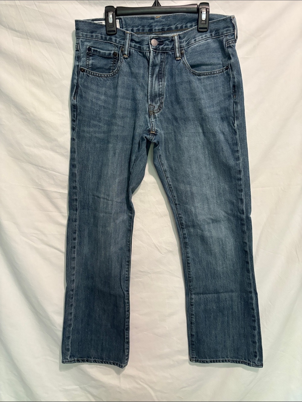 31/30 Gap Men's Boot Denim Jeans in Medium Blue
